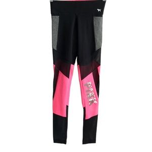 Pink Victoria’s Secret Multicolor Leggings